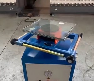 Gemakkelijk te bedienen geïsoleerde glasdraaitafel voor het aanbrengen van siliconenkit op dubbel glas - Product Image 5