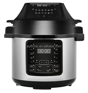 Pentola a pressione elettrica <span class=keywords><strong>friggitrice</strong></span> <span class=keywords><strong>ad</strong></span> <span class=keywords><strong>aria</strong></span> 2 <span class=keywords><strong>In</strong></span> 1 elettrodomestici da cucina multifunzione <span class=keywords><strong>friggitrice</strong></span> <span class=keywords><strong>ad</strong></span> <span class=keywords><strong>aria</strong></span> - Product Image 4