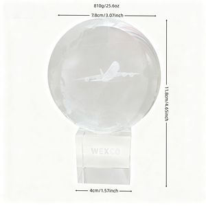 <span class=keywords><strong>2d</strong></span> Khắc Bản Đồ Thế Giới Bóng Tùy Chỉnh <span class=keywords><strong>3d</strong></span> <span class=keywords><strong>Laser</strong></span> Khắc Máy Bay Mô Hình Tinh Thể <span class=keywords><strong>3d</strong></span> <span class=keywords><strong>Laser</strong></span> Globe - Product Image 2