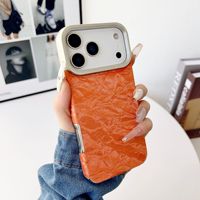 Coque de luxe plaquée électrolytiquement Fashion 2026 pour iPhone 17 16 Pro Max, coque en tissu mat texture marbre pour iPhone 13 14 15 16 17 18