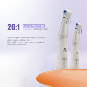 Pièce à main dentaire à LED auto-alimentée 20:1-contre-angle de type générateur pour l'implantologie sans câble à fibre optique nécessaire - Product Image 1