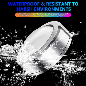 Lumière de signalisation universelle sans fil à 7 couleurs, rechargeable par USB, 12V 10W, LED, éclairage sous carrosserie, lampe clignotante - Product Image 3