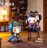 Figurines d'action de collection authentiques EMMA Secret Forest Frostveil Villa Series, figurines d'anime, boîte mystère pour décorations d'Halloween