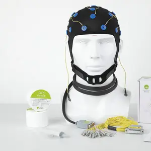 <span class=keywords><strong>EEG</strong></span>-hoofdkap voor 24-kanaals <span class=keywords><strong>EEG</strong></span>-apparaat, oplossing voor klinische epilepsie video-<span class=keywords><strong>EEG</strong></span>-monitoring voor <span class=keywords><strong>Contec</strong></span>-versterker - Product Image 1