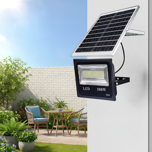 Projecteur LED <span class=keywords><strong>solaire</strong></span> extérieur IP65 50W 100W 150W 325W 500W, éclairage de stade haute luminosité, projecteurs LED en aluminium - Product Image 1