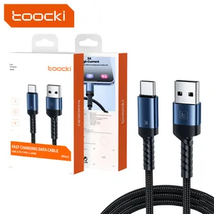 Toocki Ultra-Durable Usb Cable Type-C Charging Cable Kit For Iphone 15 Android Phones