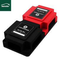 Barre de jonction 8*M10 borne négative 48V 400A adaptée pour voiture, camping-car, conversion de camping-car usage général