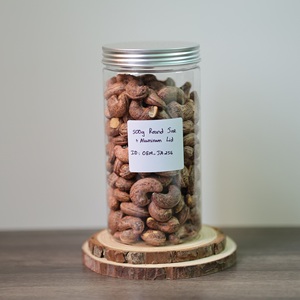 Empaque y Marca Personalizados, Anacardos Vietnamitas Tostados Premium en Frasco Redondo de 500g (Tapa de Aluminio) - Directo del Fabricante - Product Image 3