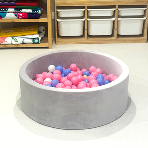 Aire de jeux colorée pour enfants, <span class=keywords><strong>piscine</strong></span> à balles, crèche pour bébés, aire de jeux intérieure sécurisée en mousse souple - Product Image 4