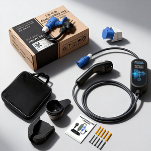 เครื่องชาร์จรถยนต์ไฟฟ้าแบบพกพา Horned Ant รุ่น Type 2 3.5KW-7KW พร้อมหน้าจอ LCD - Product Image 2