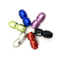 Gokart — pince à câble anodisé pour Mini-vélo, pièces pour machines vertes Go Kart, couleurs disponibles