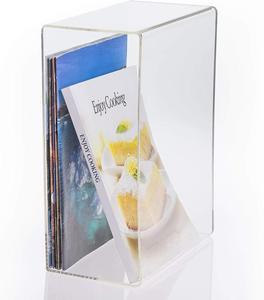 VONVIK Modern for Foldable Lightweight Acrylic <strong>Magazine</strong> <strong>Holder</strong> &amp; Organizer with Easy Assembly for Home Desk Display - Product Image 2