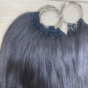 Extensiones de Cabello de Pluma, Extensiones de Cabello Humano 100% Remy, Pelucas de Pluma Hechas <span class=keywords><strong>a</strong></span> Mano, Cabello Liso, Color Natural, 50-200 Piezas/Lote - Product Image 1