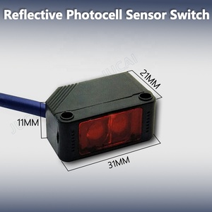 Photocellule DC12-24V Sortie NPN Barrière Lumineuse 2m Distance de Détection pour Automatisation/E3Z-R61 <span class=keywords><strong>Interrupteur</strong></span> Électrique Réfléchissant - Product Image 6