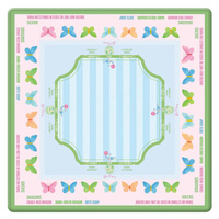 Set Mahjong Karakter Kupu-kupu Bambu Fu Shou He Xi Bertuah Gaya Oriental Baru untuk Hadiah, Pesta