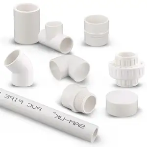 Factory customized American Standard PVC elbow pvc pipe pressure sch 40 fitting 40 mm wholesale pvc drainage pipes and fittings
