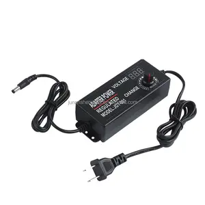 Ayarlanabilir güç kaynağı AC/DC 9-24V3A adaptörü anahtarlama güç kaynağı adaptörü ile LED ekran evrensel