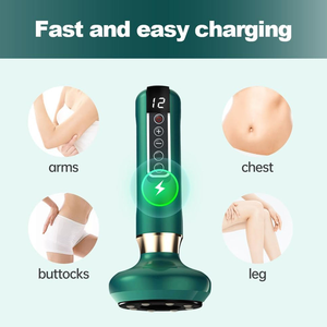 جهاز تدليك بالحجامة الذكي - كأس كهربائي محمول للحجامة والكشط لإنقاص الوزن وتشكيل الجسم والعناية الشخصية - Product Image 5