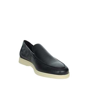 Mocassins pour homme 32P0 en cuir marron, chaussures décontractées confortables à enfiler - Product Image 5
