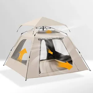 Fully automatic quick-opening camping portable tent outdoor folding tent camping picnic trade show tent