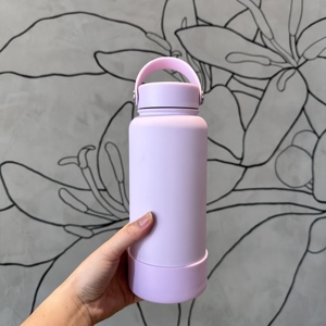Gobelet isotherme en acier inoxydable de grande qualité, grande capacité de 32 oz, avec couvercle à poignée portable pour le sport, la gym, la randonnée et les boissons - Product Image 2