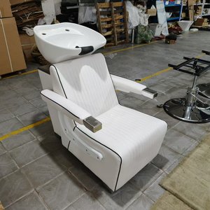 Lit de massage électrique pour <span class=keywords><strong>shampoing</strong></span> et soins des pieds, lit de spa spécial d'hydrothérapie pour salon de coiffure, lit de massage pour spa capillaire - Product Image 2