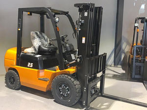 ハンチャXFシリーズCPCD25ディーゼルフォークリフト2.5トン産業用貨物ローダー倉庫屋外建設運搬機器CE - Product Image 3