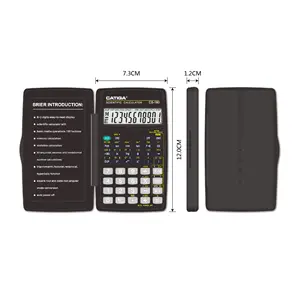 8 + 2 dígitos, 56 funções CATIGA calculadora solar calculadora gráfica científica Calculadora científica