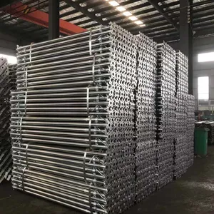 Structure en métal pour échafaudages en acier, accessoire télescopique réglable - Product Image 1