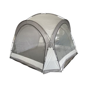 เต็นท์โดมกลางแจ้งขนาด 350x350x230 ซม. สำหรับจัดงานเลี้ยงถาวร ศาลาพักผ่อน ศาลาทำสมาธิ หลังคาคลุมโยคะ พร้อมมุ้งกันยุง - Product Image 1