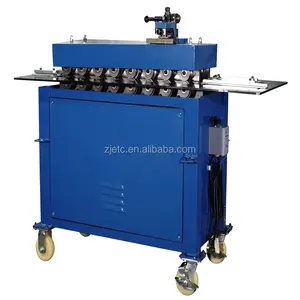 KFWY-15-1300 ribbing duct equipment, HVAC metal sheet grooving machine