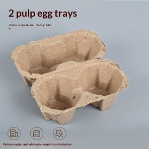 Bandeja para Huevos de Papel Biodegradable Ecológica, Embalaje de Pulpa Moldeada para Protección, Transporte, Almacenamiento y Distribución Minorista de Huevos - Product Image 5
