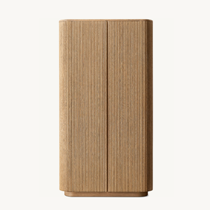 Armadi a <span class=keywords><strong>doppia</strong></span> porta mobili in legno con pannelli in rovere, - Product Image 4