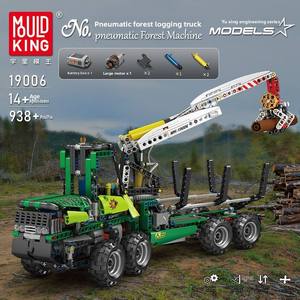 Model King 19006 Serie City, Kit de Construcción de Motosierra Eléctrica a Control Remoto de Plástico ABS, Alta Dificultad de Construcción - Product Image 3
