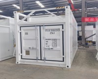 Meilleure station de carburant mobile portable pour diesel et essence Skid en acier au carbone avec panneau solaire pour deux produits pétroliers