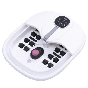 Masajeador de baño de Spa de pies plegable con calefacción eléctrica de <span class=keywords><strong>Control</strong></span> inalámbrico con masaje de burbujas de aire piedra pómez para baño de remojo de pies - Product Image 4