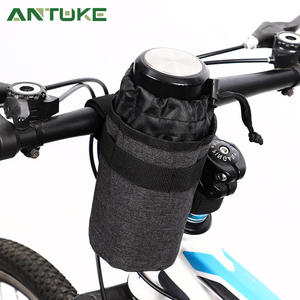 ANTUKE Bicycle <b>Water</b> <b>Bottle</b> Bag 750ml Insulated <b>Cycling</b> Gear Holder Durable Blue Grey - Product Image 1