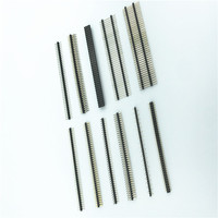 Connettore maschio a doppia fila con intestazione S/T passo 2.0MM Denentech 2A connettore corrente corrente contatto PIN in ottone per connessione PCB