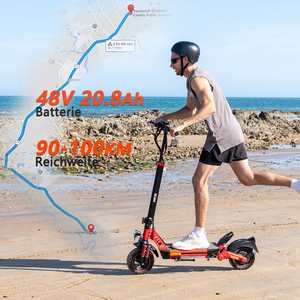 Novedades en la UE, RCB D5 Pro, Patinete Eléctrico de 10 Pulgadas y 48 V, Aleación de Aluminio, Batería de 20.8 Ah, Motor sin Escobillas, Patinete Eléctrico Plegable de 150 kg - Product Image 1