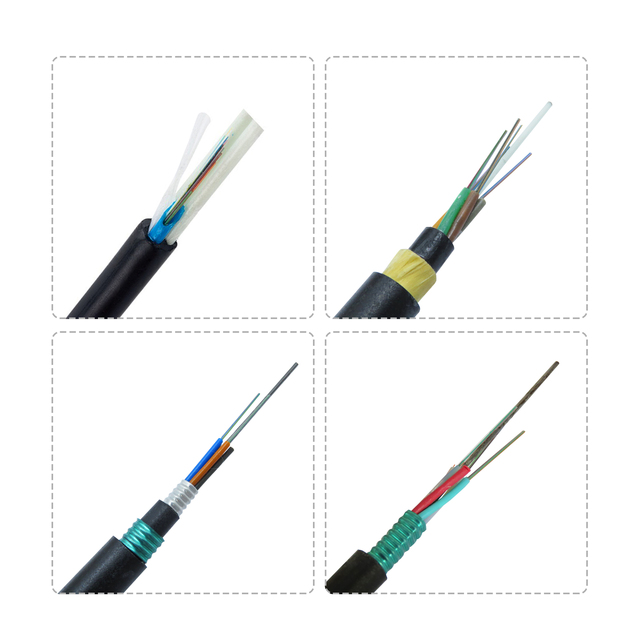 APT Heavy Duty Outdoor FTTH Fiber Optic Cable 2-48 Core with 5-Year Warranty
