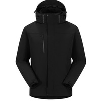 Veste softshell imperméable doublée polaire pour homme, avec logo personnalisé et blocs de couleur, idéale pour les sports de plein air – Vente directe usine