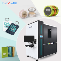 Printer UV Resolusi Tinggi Satu Kali Proses 1200dpi untuk Tag Kunci PVC, Power Bank, Kotak Kemasan, Harga Pabrik, Tas Non Woven, Gelas Plastik