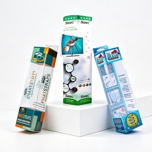 Transparent PVC PP Recyclable Plastic Box, Wholesale Custom Printed APET Clear PVC Folding Packaging For Consumer Electronics - Product Image 1