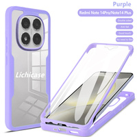 Lichicase Vente en gros Coque de téléphone souple en TPU antichoc pour Redmi Note15 15Pro 15 Pro+ Coque en TPU