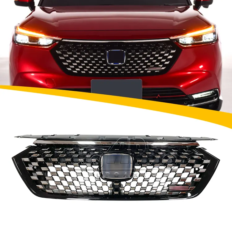 Paraurti per Auto ricambi Auto RS Style griglia centrale anteriore griglia centrale paraurti protezioni per Honda HR-V HRV 2021 2022 SUV