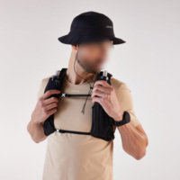 Gilet de course à pied avec hydratation, sangles de poitrine réglables, gilet d'hydratation pour la course à pied avec flacon souple de 500 ml, porte-téléphone