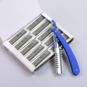 10 Piezas de Depiladores de Cejas Desechables de Acero Inoxidable para Salón, para Dar Forma al Vello Facial - Product Image 4