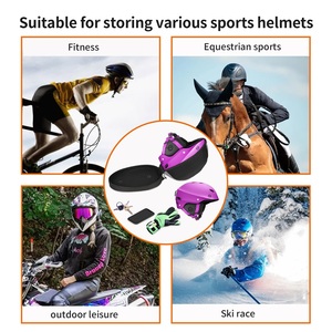 도매 내구성 좋은 승마 자전거 라이딩 휴대용 방수 헬멧 가방 케이스 - Product Image 6