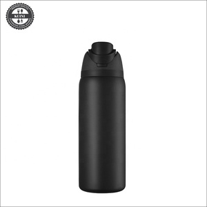 Bouteille d'eau isotherme en acier inoxydable avec paille, bouteille d'eau <span class=keywords><strong>de</strong></span> sport sans BPA, idéale pour les voyages - Product Image 6