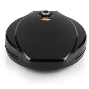 Four à pizza électrique Aifa Pierre de cuisson réfractaire ronde 1200W 110V Couvercle en acier inoxydable Pelures à pizza incluses avec la machine à pizza - Product Image 1